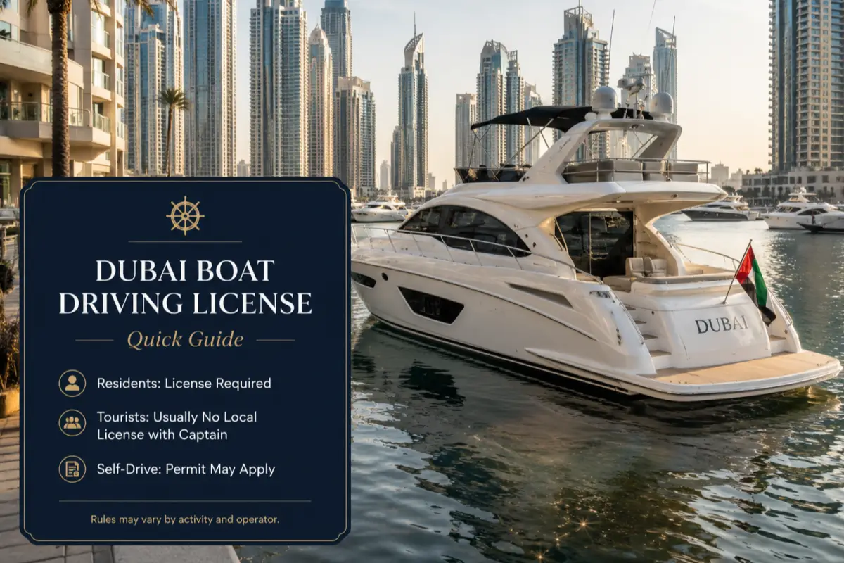 Dubai Boat License Quick Guide