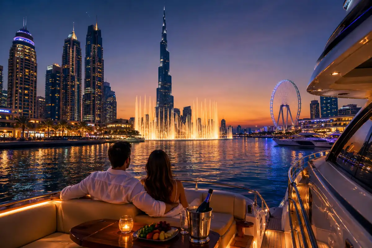 Dubai Summer Yacht Night Cruise