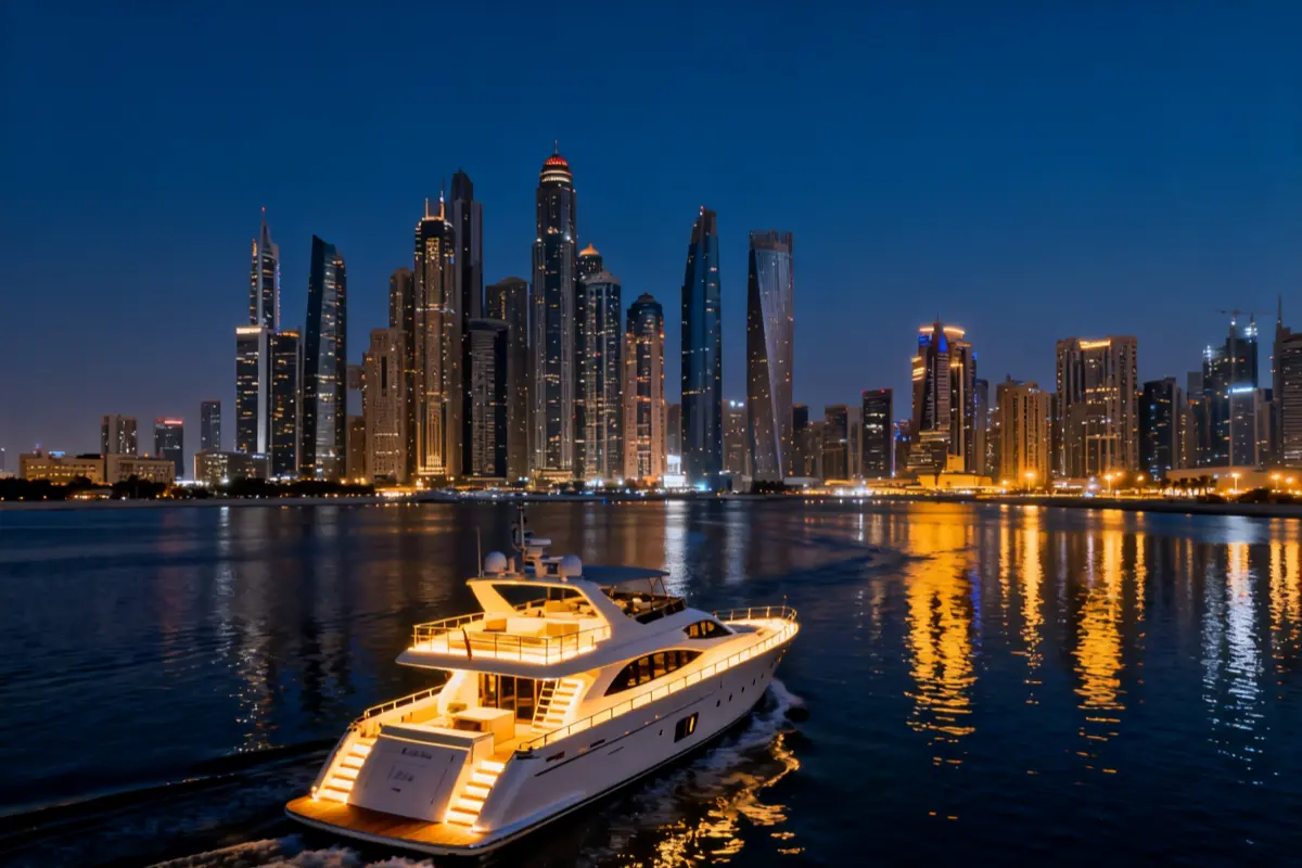 Best Dubai Night Yacht Cruises in Summer