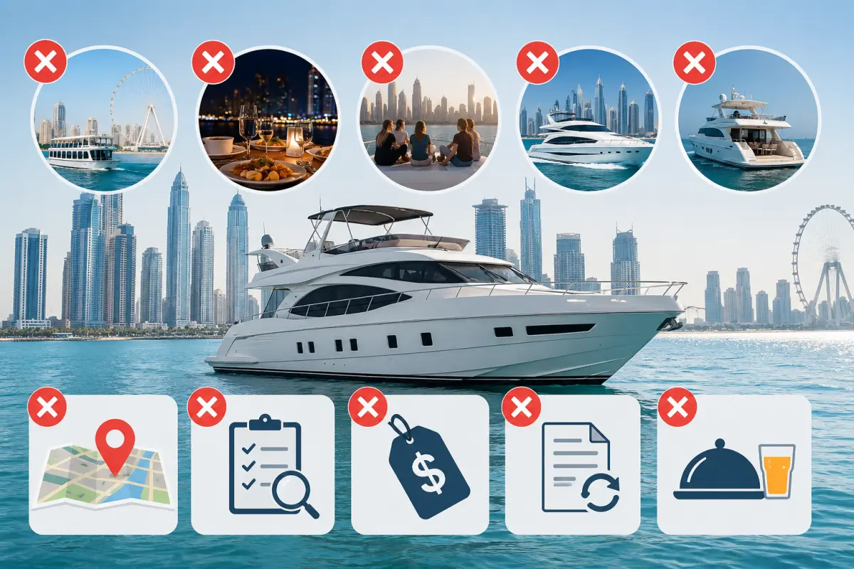 Common Mistakes to Avoid When Booking a Dubai Cruise