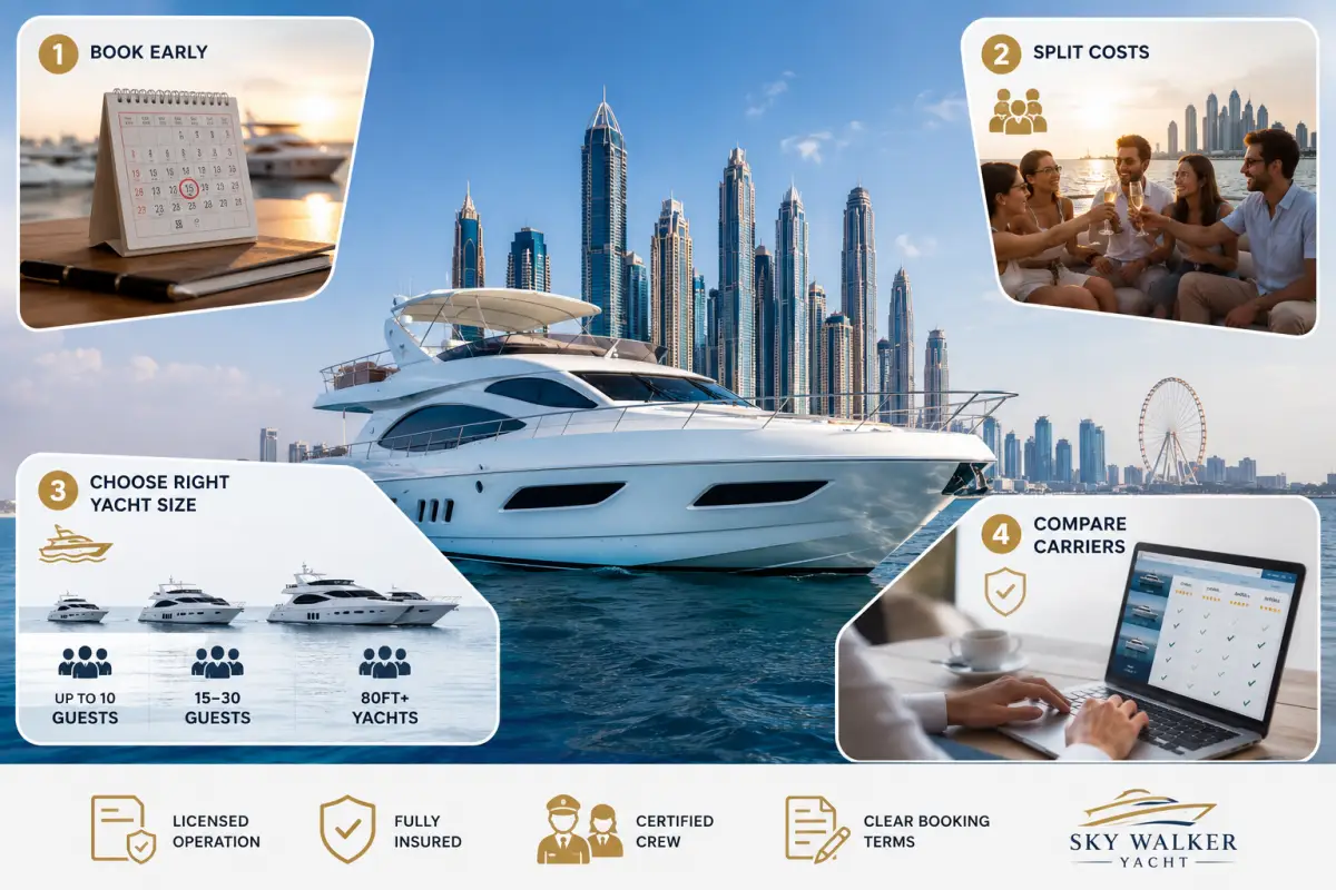 How to Save Money on Dubai Boat Hire