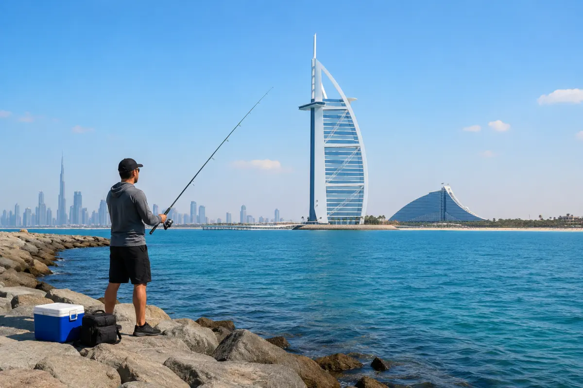Free Fishing Spots in Dubai