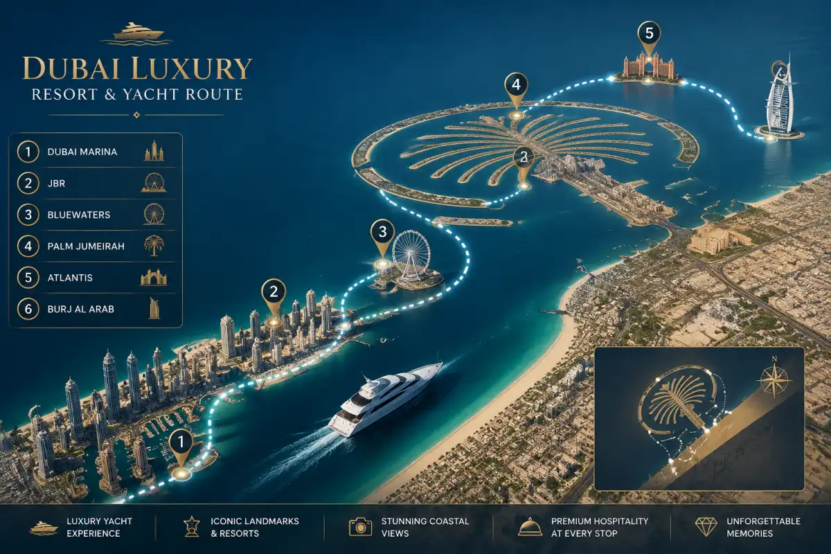 Best Dubai Yacht Cruise Routes