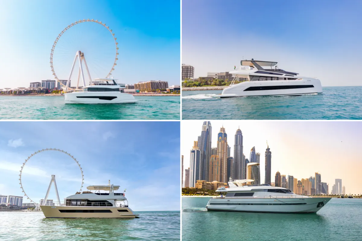 Types of Yacht Charters in Dubai