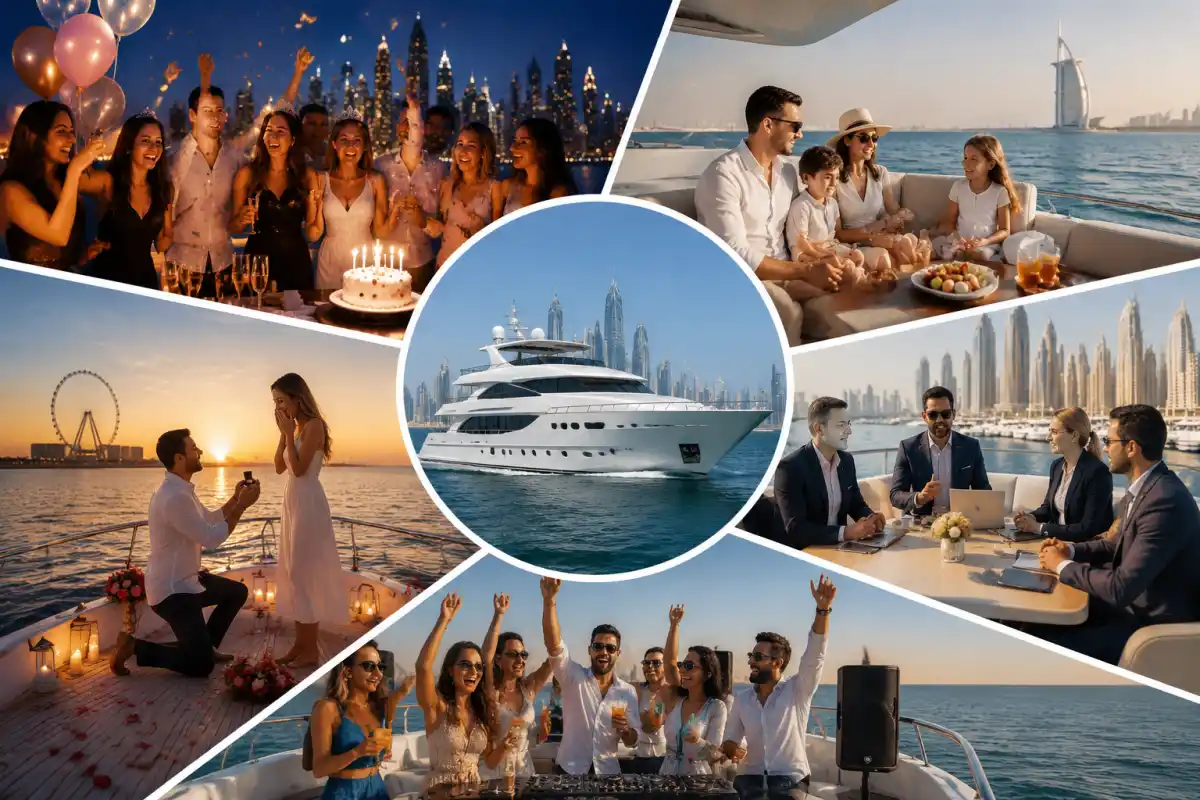 Best Occasions for Renting a Yacht in Dubai