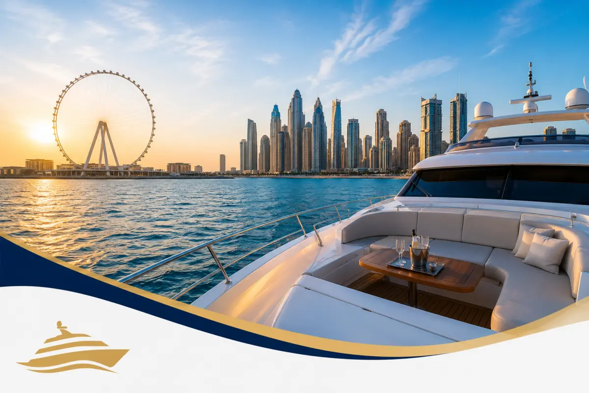 Dubai Yacht Rental Near JBR