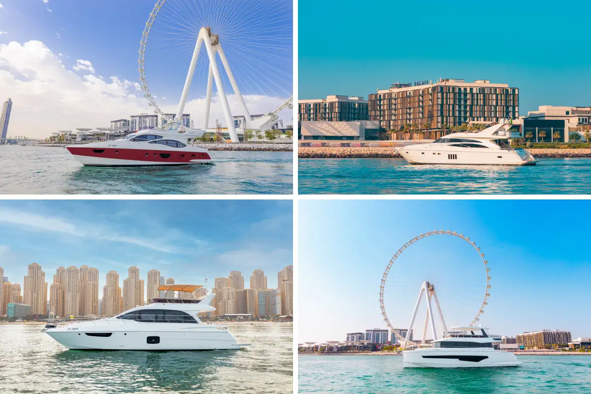 Yacht Charter Close to JBR
