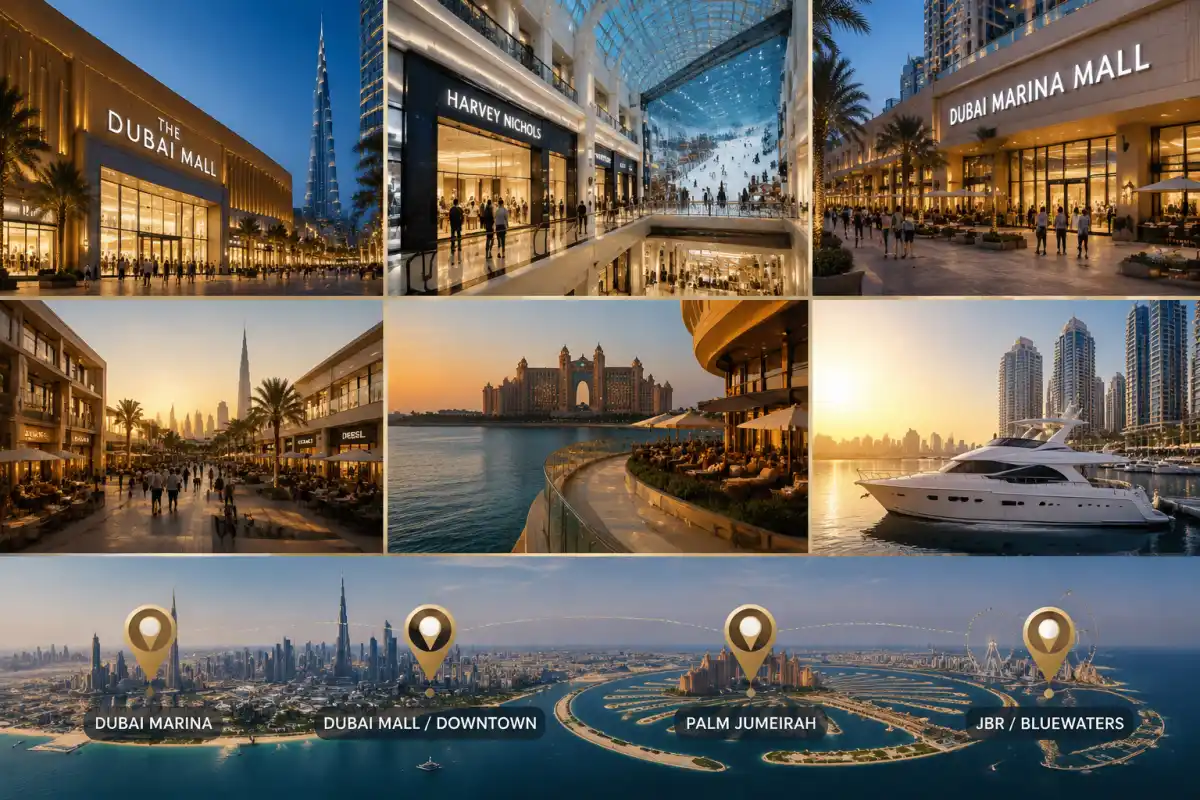 Best Luxury Shopping Destinations in Dubai