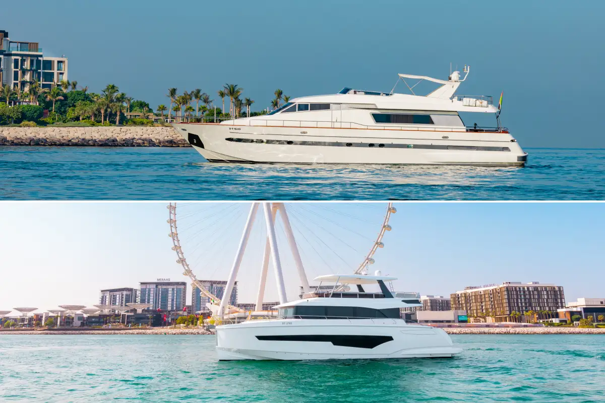 Types of Private Yachts Available During the Dubai Boat Show