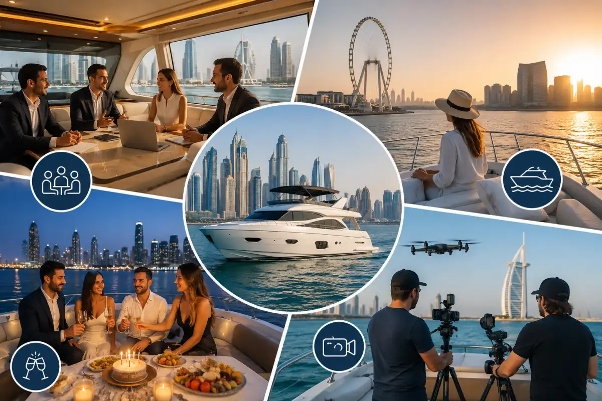 Common Uses of Private Yachts During the Boat Show
