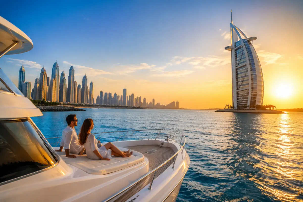 Burj Al Arab Yacht Tour from Dubai Harbour