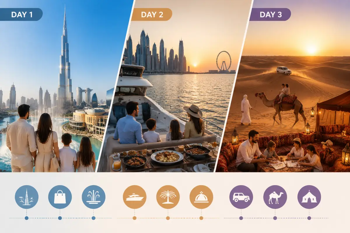 3-Day Dubai VIP Family Itinerary