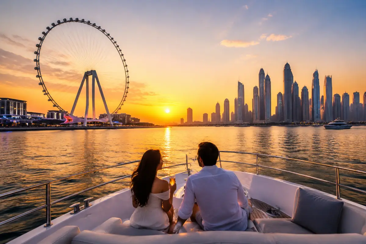 Ain Dubai Yacht Tour for Couples