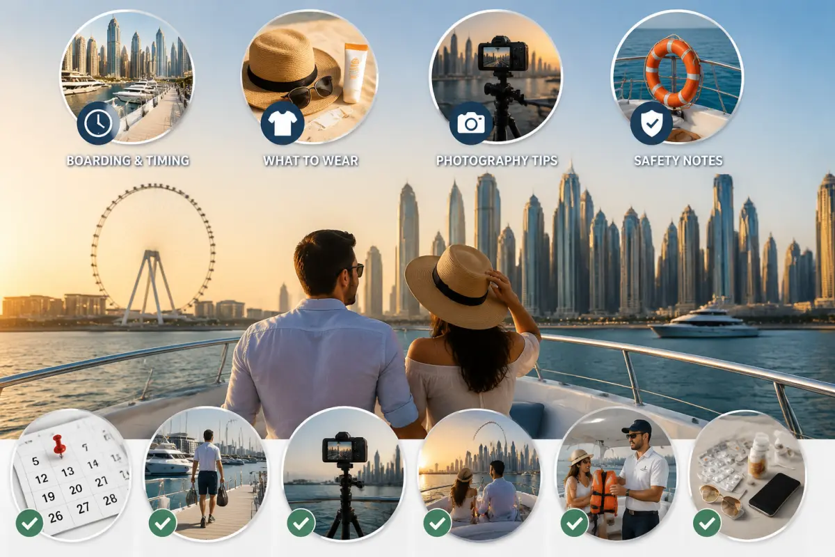 Practical Tips for Booking a Dubai Marina Yacht Tour