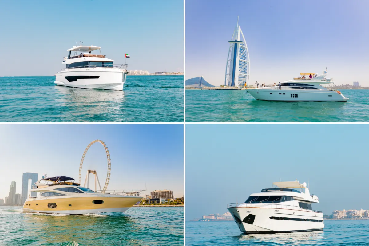 Types of Private Yacht Charters in Dubai Suitable for Sunrise Cruises