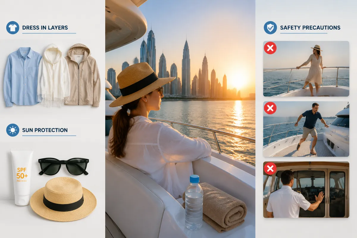 Practical Tips for a Yacht Morning Cruise in Dubai