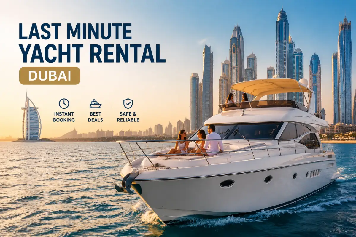 Last Minute Yacht Rental Dubai