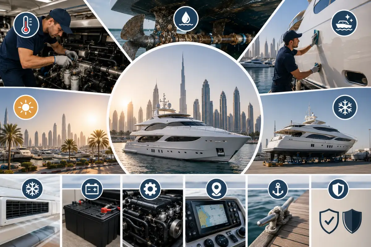 Factors Affecting Yacht Maintenance Costs in Dubai