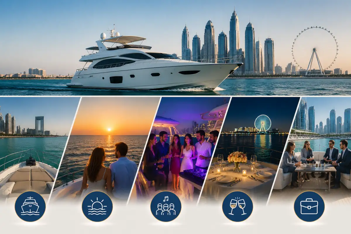 Dubai Harbour Yacht Rentals