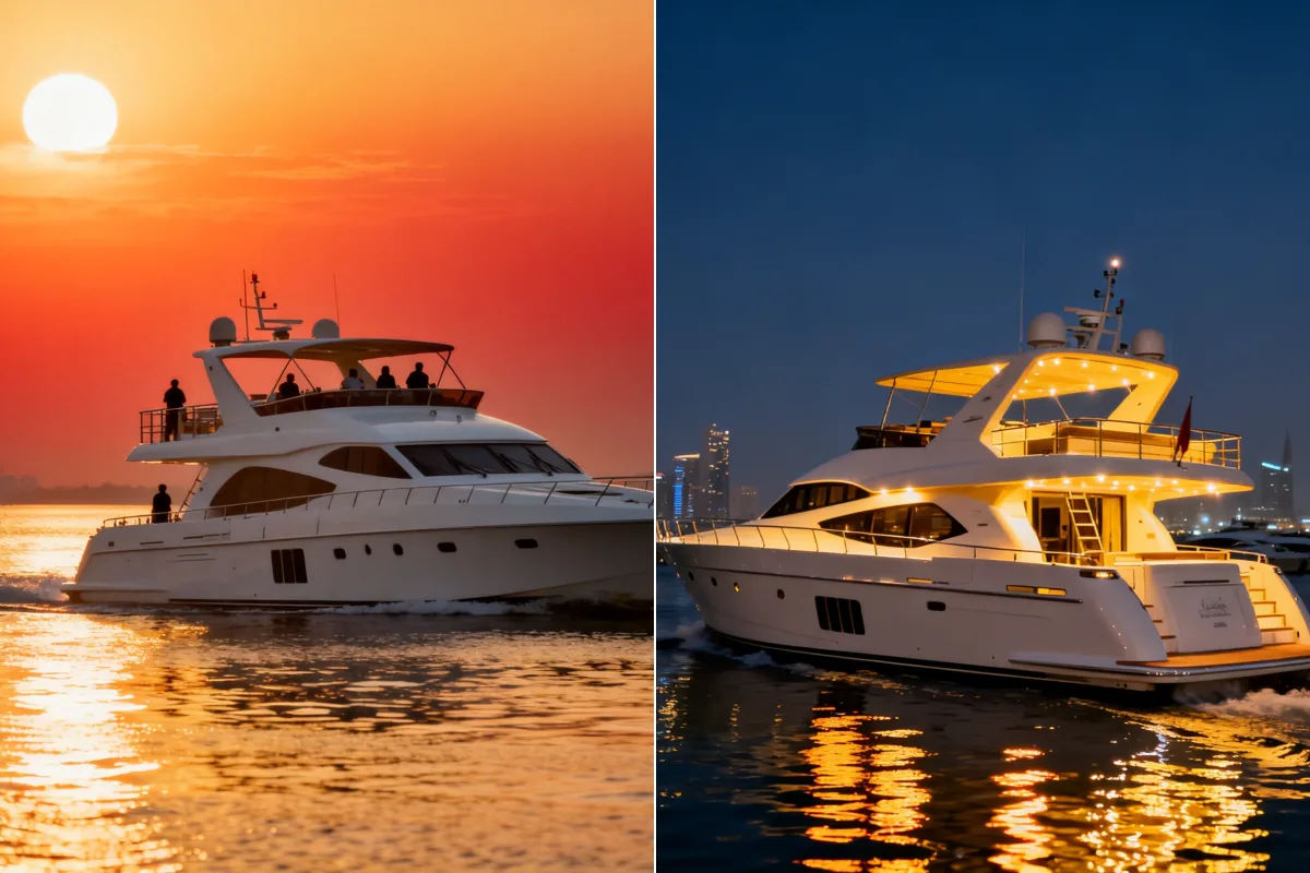 Private Yacht Experience from Dubai Harbour