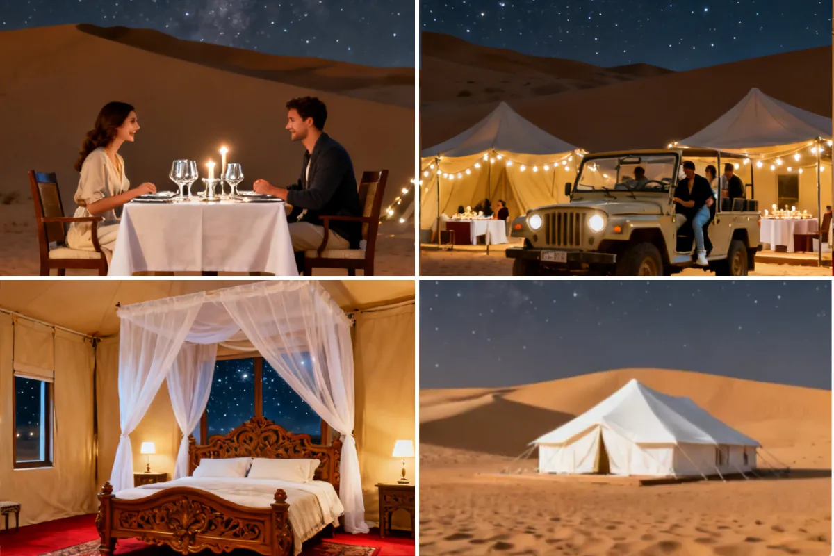 Different Luxury Desert Night Experiences in Dubai