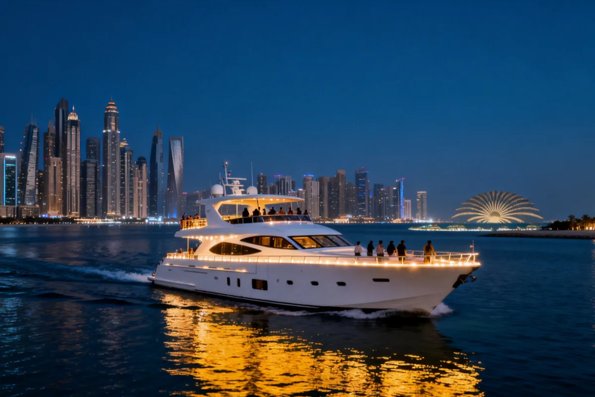 Dubai Yacht Night Cruise