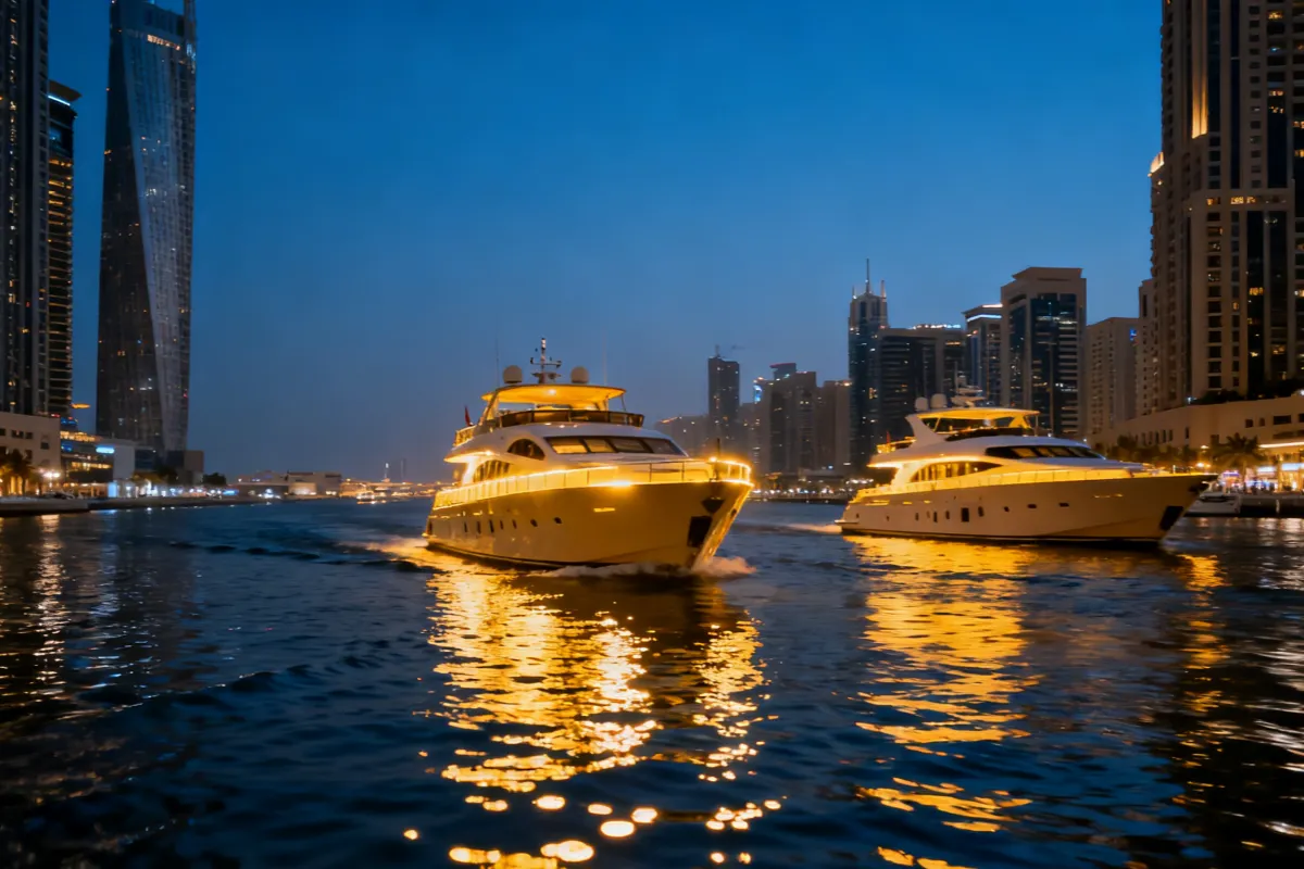 Dubai Marina Night Boat Tour