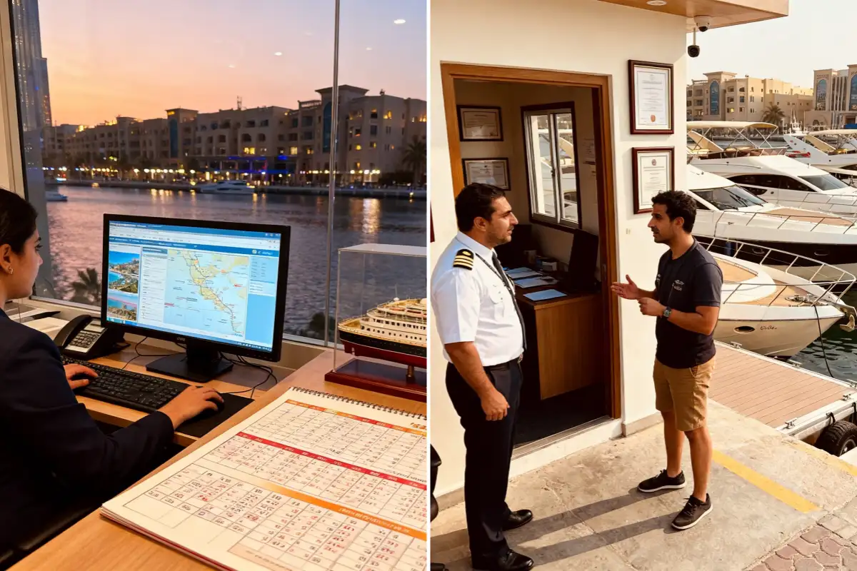 Booking a Dubai Marina Boat Tour