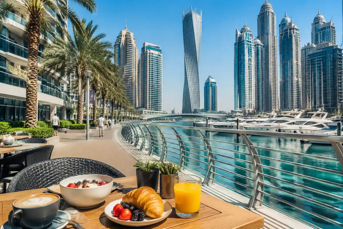 Dubai Marina Morning Itinerary