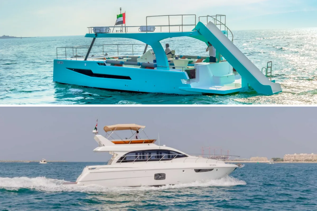 Best Yachts Available in Dubai