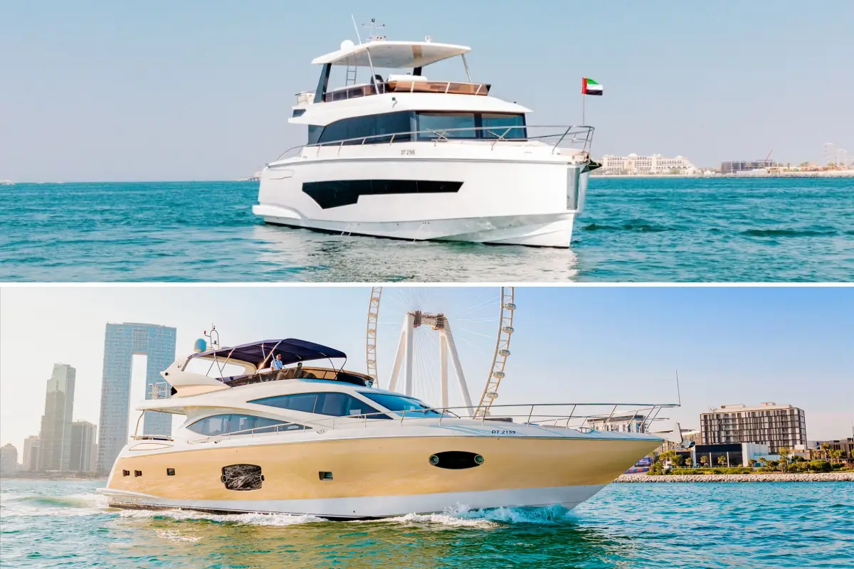 62-Foot vs. 76-Foot Yacht