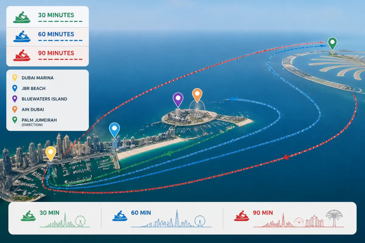 Jet Ski Routes