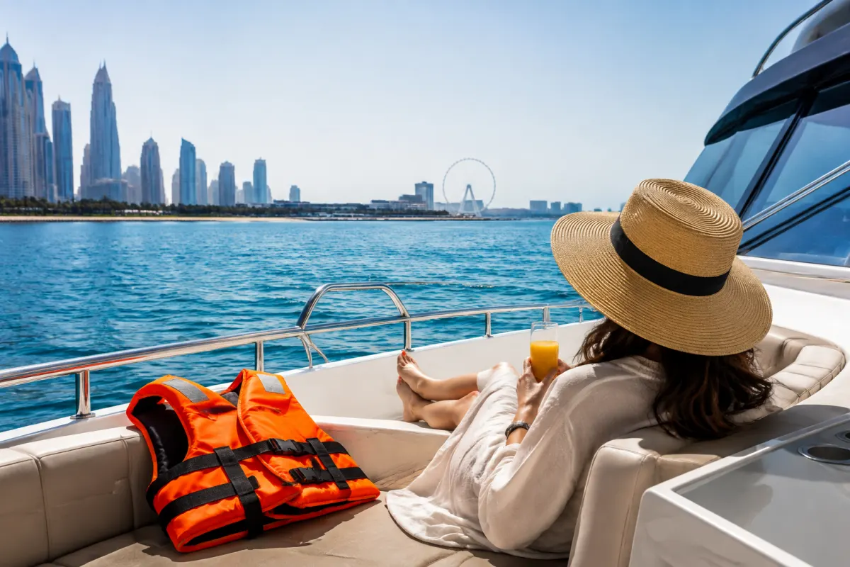 Can Non Swimmers Go on a Yacht in Dubai