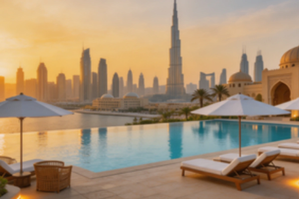 Hotel environment in Dubai