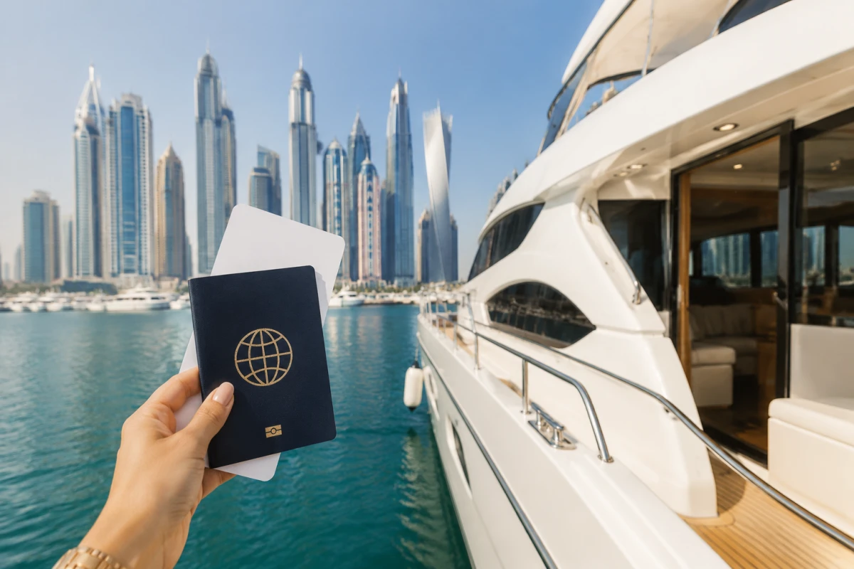 Documents Needed to Book a Yacht in Dubai