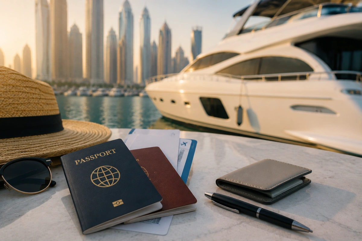 Get Your Documents Ready Before Your Dubai Yacht Trip