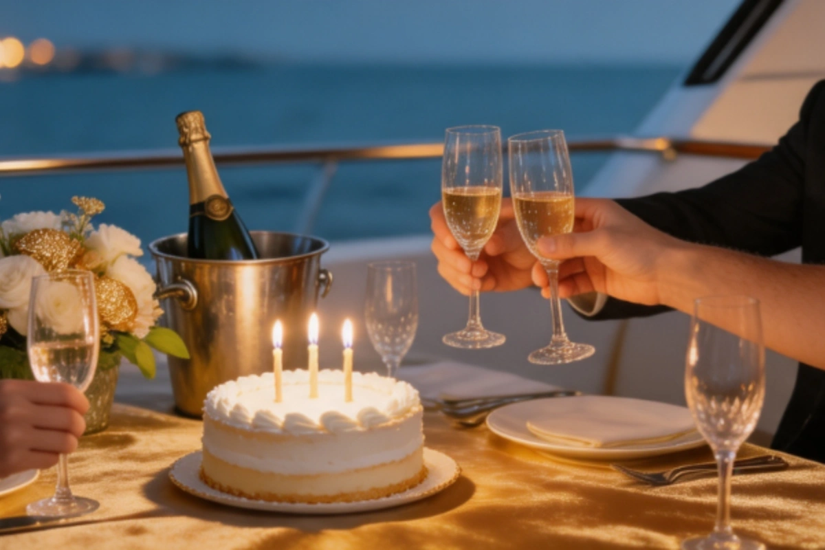 Birthday celebration in Dubai