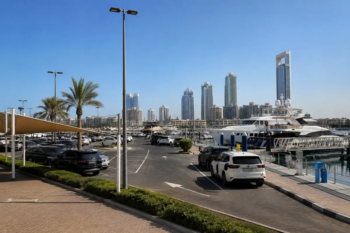 Dubai Harbour Parking